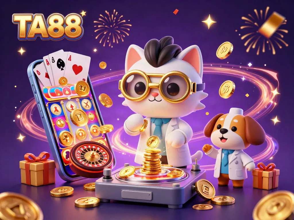Experience winning strategies at TA88 with games and vibrant casino action showcased in a magical lab.