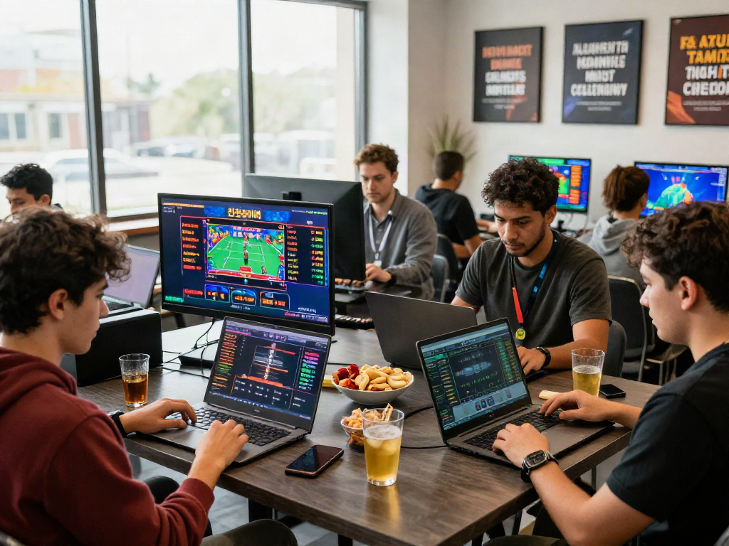 Engaged users exploring 먹튀스팟 for safe betting experiences in a dynamic online gambling environment.