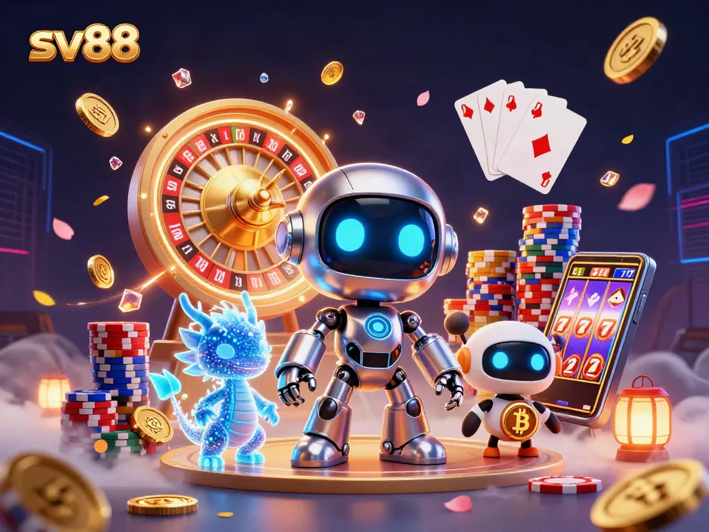Win big at sv88 with exciting casino games featuring vibrant characters and dynamic elements.