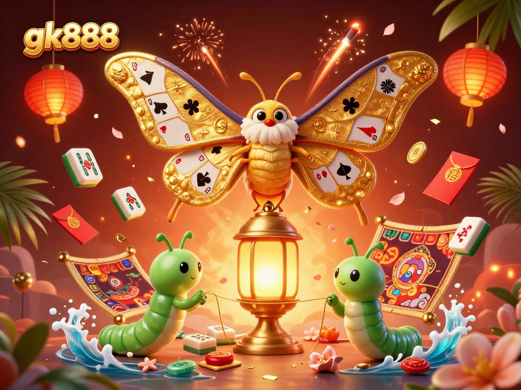Engage with gk888 through vibrant casino-themed imagery, showcasing rich scene details with various game elements.
