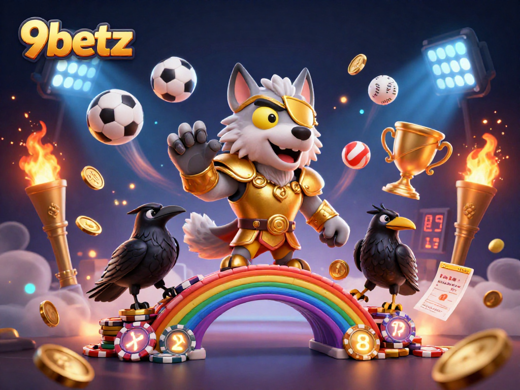 Experience thrilling sports betting action with 9betz as Norse mythology-inspired characters come alive.