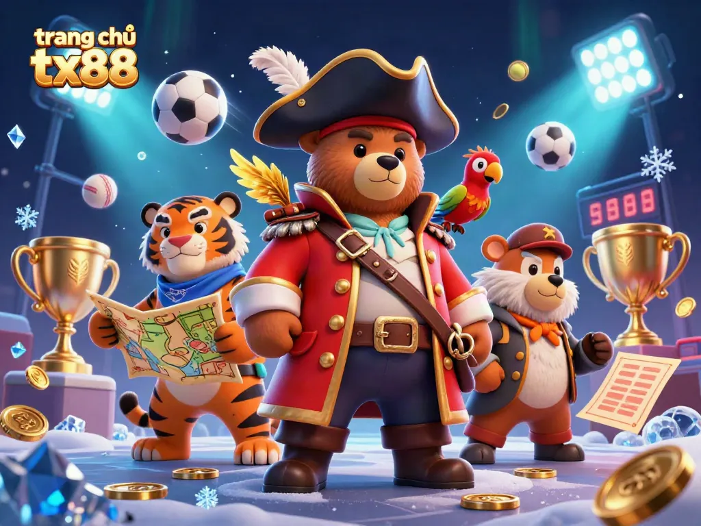 Engage with the thrilling world of trang chủ tx88, featuring dynamic characters and exciting casino elements in action.